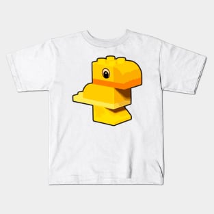 Brick Animals: Parrot Kids T-Shirt